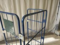 【販売終了】【中古】カゴ台車　W850×D650×H1700　本宏製作所製【限定1台！】