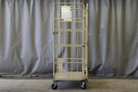 【販売終了】【中古】カゴ台車　アイボリー　W1100×D800×H2000