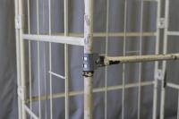 【販売終了】【中古】カゴ台車　アイボリー　W1100×D800×H2000