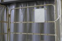 【販売終了】【中古】カゴ台車　アイボリー　W1100×D800×H2000