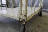 【販売終了】【中古】カゴ台車　アイボリー　W1100×D800×H2000