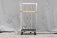 【販売終了】【中古】カゴ台車　W850×D650×H1700　マキテック製