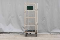 【販売終了】【中古】カゴ台車　W850×D650×H1700　マキテック製