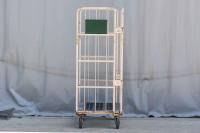 【販売終了】【中古】カゴ台車　W850×D650×H1700　マキテック製【引取限定商品】