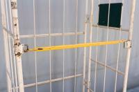 【販売終了】【中古】カゴ台車　W850×D650×H1700　マキテック製【引取限定商品】