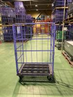【販売終了】【中古】カゴ台車　W1100×D800×H1700　複数メーカー