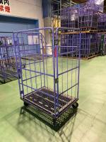 【販売終了】【中古】カゴ台車　W1100×D800×H1700　複数メーカー