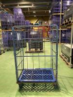 【販売終了】【中古】カゴ台車　W1100×D800×H1700　複数メーカー