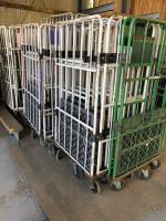 【販売終了】【中古】カゴ台車　W850×D650×H1700