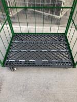 【販売終了】【美品中古】カゴ台車　W1100×D800×H1700