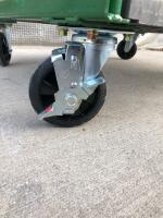 【販売終了】【美品中古】カゴ台車　W1100×D800×H1700