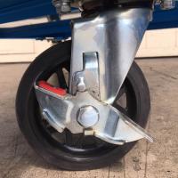 【販売終了】【美品中古】カゴ台車　W1100×D1100×H2000　床板鉄製