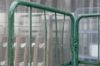 【販売終了】【中古】カゴ台車　W1100×D800×H1700　床板鉄製【引取限定商品】【限定2台】