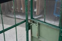 【販売終了】【中古】カゴ台車　W1100×D800×H1700　床板鉄製【引取限定商品】【限定2台】