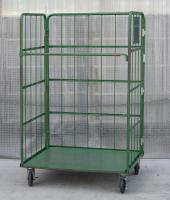 【販売終了】【中古】カゴ台車　W1100×D800×H1700　床板鉄製　メーカー混在