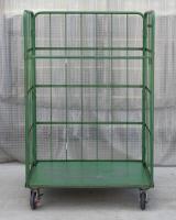 【販売終了】【中古】カゴ台車　W1100×D800×H1700　床板鉄製　メーカー混在