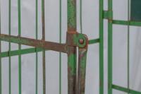 【販売終了】【中古】カゴ台車　W800×D600×H1700　床板鉄製【引取限定商品】