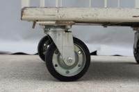 【販売終了】【中古】カゴ台車　W800×D600×H1700　床板鉄製