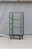 【販売終了】【中古】カゴ台車　W800×D600×H1700　メーカー・カラー混在