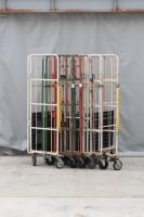 【販売終了】【中古】カゴ台車　W800×D600×H1700　メーカー・カラー混在