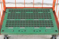 【販売終了】【中古】カゴ台車　W850×D650×H1700　メーカー・カラー混在