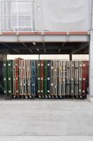 【販売終了】【中古】カゴ台車　W850×D650×H1700　メーカー・カラー混在