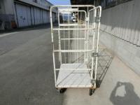 【販売終了】【中古】カゴ台車　W1100×D800×H1700　床板鉄製　メーカー混在