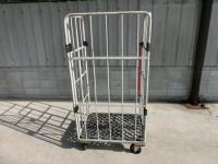【販売終了】【中古】カゴ台車　W850×D650×H1700　メーカー混在【在庫残り1台！！】
