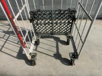 【販売終了】【中古】カゴ台車　W850×D650×H1700　メーカー混在【在庫残り1台！！】