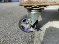 【販売終了】【中古】カゴ台車　W850×D650×H1700　床板鉄製　メーカー混在