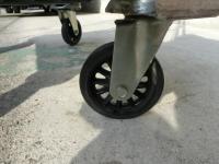 【販売終了】【中古】カゴ台車　W850×D650×H1250　メーカー混在【背の低いカゴ台車】