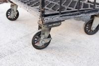 【販売終了】【中古】カゴ台車　W850×D650×H1700　メーカー混在