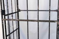 【販売終了】【中古】カゴ台車　W850×D650×H1700　メーカー混在