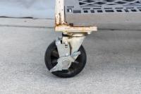 【販売終了】【中古】カゴ台車　W850×D650×H1700【引取限定商品】