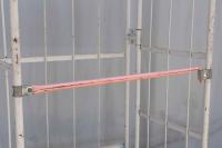 【販売終了】【中古】カゴ台車　W850×D650×H1700【引取限定商品】