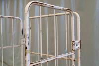 【販売終了】【中古】カゴ台車　W850×D650×H1700【引取限定商品】