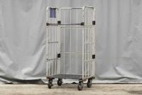 【販売終了】【中古】カゴ台車　W850×D650×H1700　メーカー混在