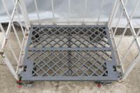 【販売終了】【中古】カゴ台車　W850×D650×H1700　メーカー混在