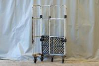 【販売終了】【中古】カゴ台車　W850×D600×H1700　メーカー混在