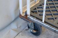 【販売終了】【中古】カゴ台車　W850×D600×H1700　メーカー混在