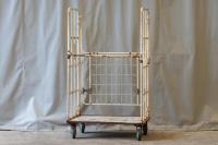 【販売終了】【中古】カゴ台車　W1100×D730×H1700【引取限定商品】