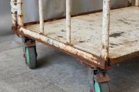 【販売終了】【中古】カゴ台車　W1100×D730×H1700【引取限定商品】