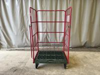 【販売終了】【中古】カゴ台車　W1000×D800×H1700【限定1台！】