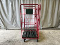 【販売終了】【中古】カゴ台車　W1000×D800×H1700【限定1台！】