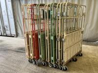 【販売終了】【中古】カゴ台車　W1100×D800×H1700　カラー混在