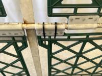 【販売終了】【中古】カゴ台車　W1100×D800×H1700　面材付き