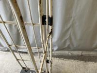 【販売終了】【中古】カゴ台車　W850×D600×H1700　床板樹脂・鉄混在