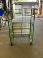 【中古】カゴ台車　W1100×D800×H1700