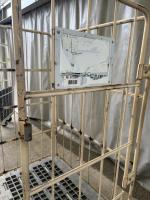 【中古】カゴ台車　アイボリー　W1100×D800×H1700　メーカー混在