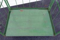 【販売終了】【美品中古】カゴ台車　W990×D700×H1750　床板鉄製【限定1台】